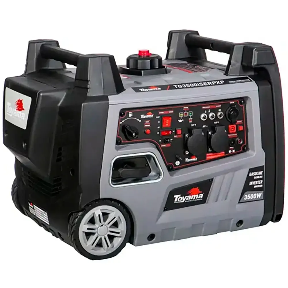Gerador Gasolina 3.5kva 192 cc Partida Elétrica 4T Digital TG3500ISERP-XP e Controle Remoto TOYAMA 220 V — fotografia 8