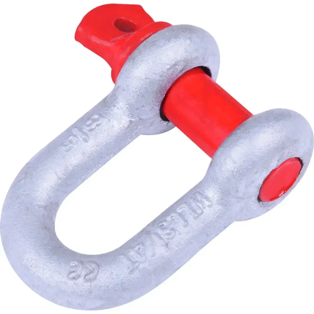 Manilha reta galvanizada a fogo 5/8X 3/4 worker Acerosid — fotografia 8