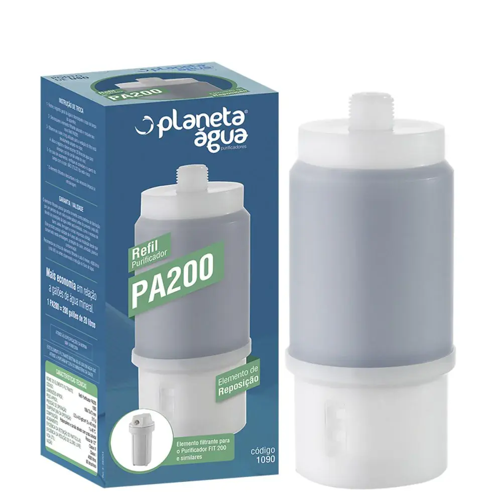 Refil filtro pa 200 planeta agua carcacas 7 aqualar — fotografia de referência