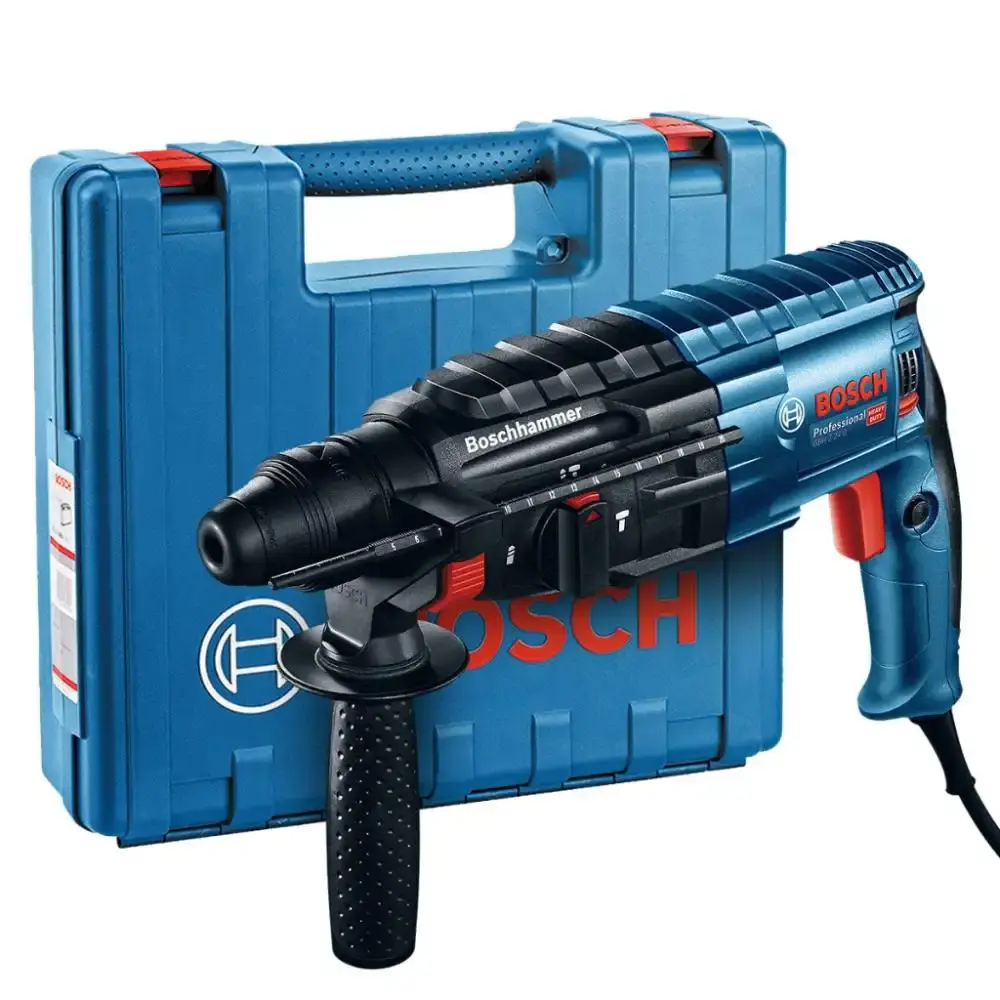 Martelete perfurador rompedor sds-plus 720W 2.3KG com maleta GBH 220 Bosch 220 V — fotografia 8