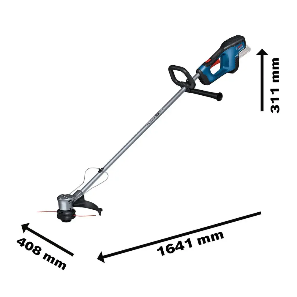 Aparador de grama bateria grt 18V-33 Bosch — fotografia 7