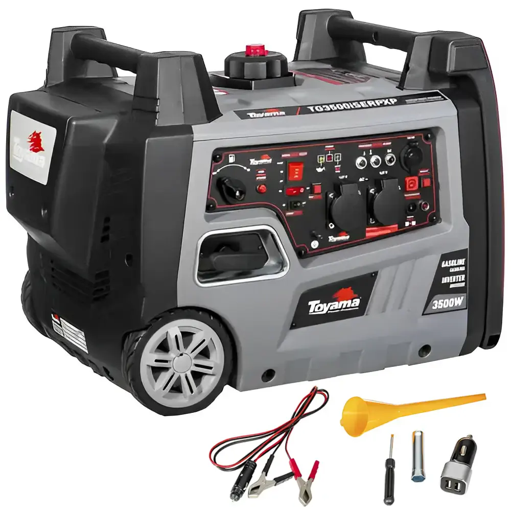 Gerador Gasolina 3.5kva 192 cc Partida Elétrica 4T Digital TG3500ISERP-XP e Controle Remoto TOYAMA 220 V — fotografia 2