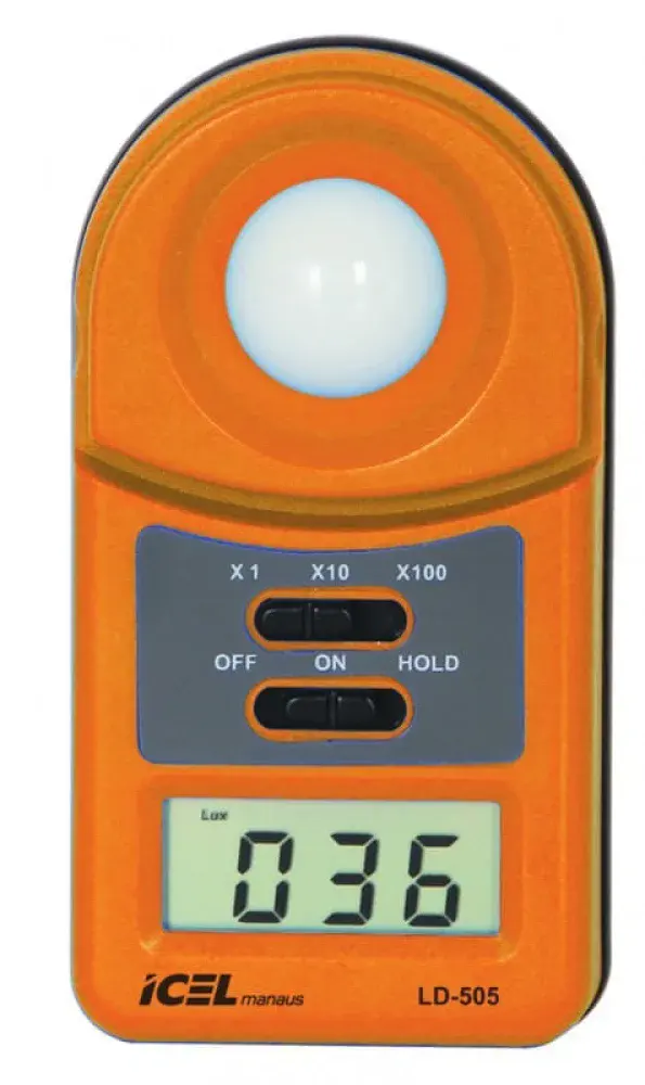 Luxímetro LD-505 Icel — fotografia de referência