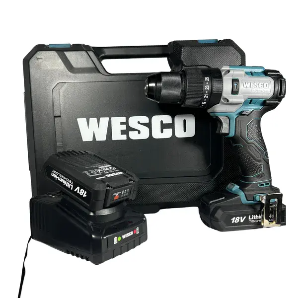 Parafusadeira e furadeira de impacto 18V WS2419K2 - Wesco — fotografia de referência