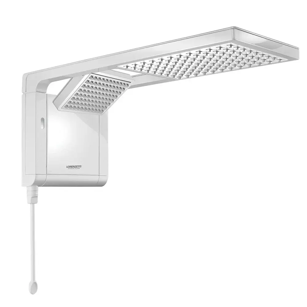 Chuveiro acqua duo flex branco 40MCA 5500W 127V lorenzetti Lorenzetti Duchas