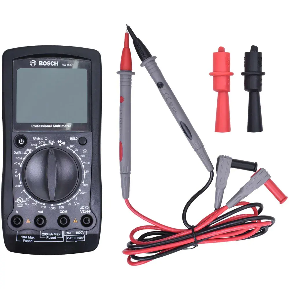 Multimetro automotivo 20M fix 750V bosch automotivo