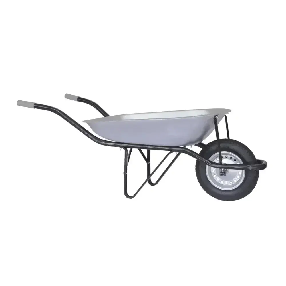 Carrinho de mão bravo galvanizado master 45L Maestro — fotografia 4