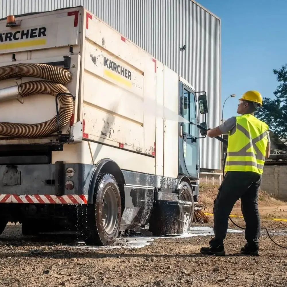 Lavadora de alta pressão HD 12/15-4 super 5500W trifásico Karcher — fotografia 6