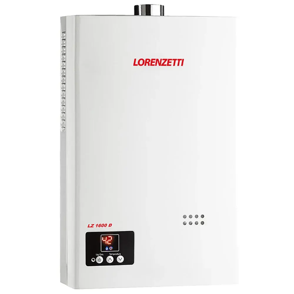 Aquecedor de água a gás LZ1600DGLP 348KCAL 80MCA lorenzetti Lorenzetti Duchas — fotografia de referência