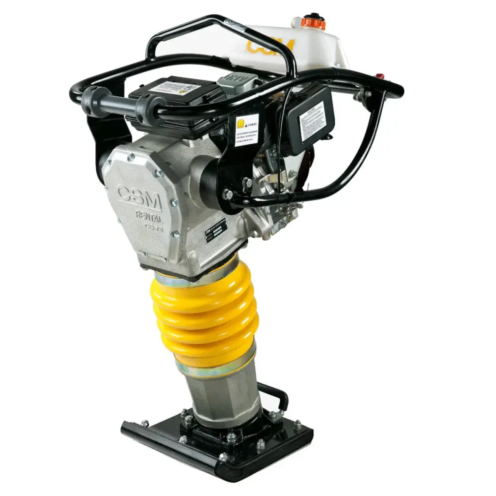 Compactador rental à gasolina 4HP CS73 2L 680IPM CSM — fotografia de referência