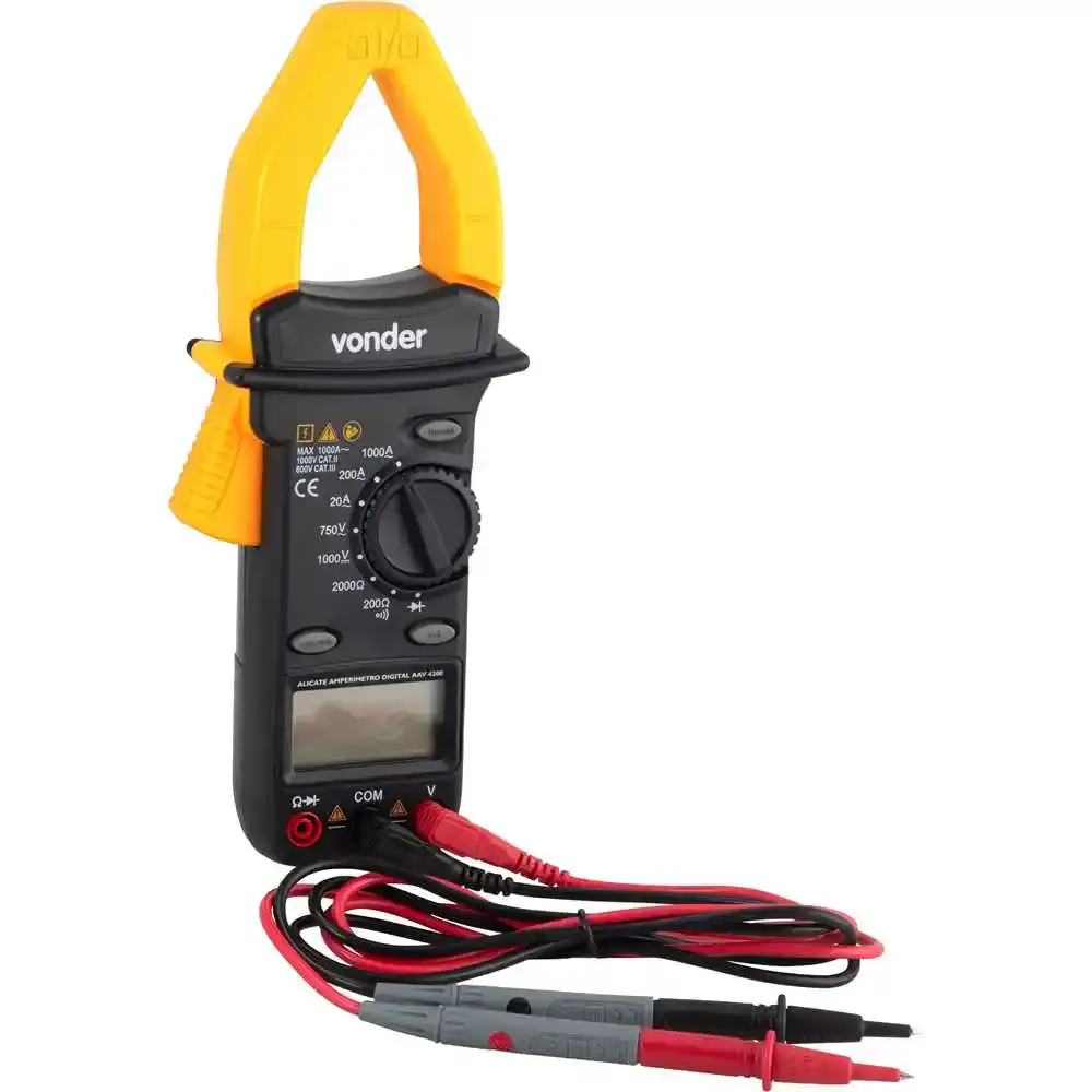 Alicate amperímetro digital AAV-4200 Vonder