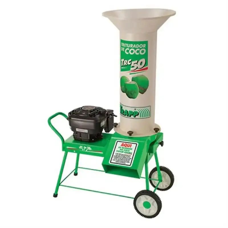 Triturador de coco à gasolina TRC-50 com motor 8,5 HP Trapp — fotografia de referência