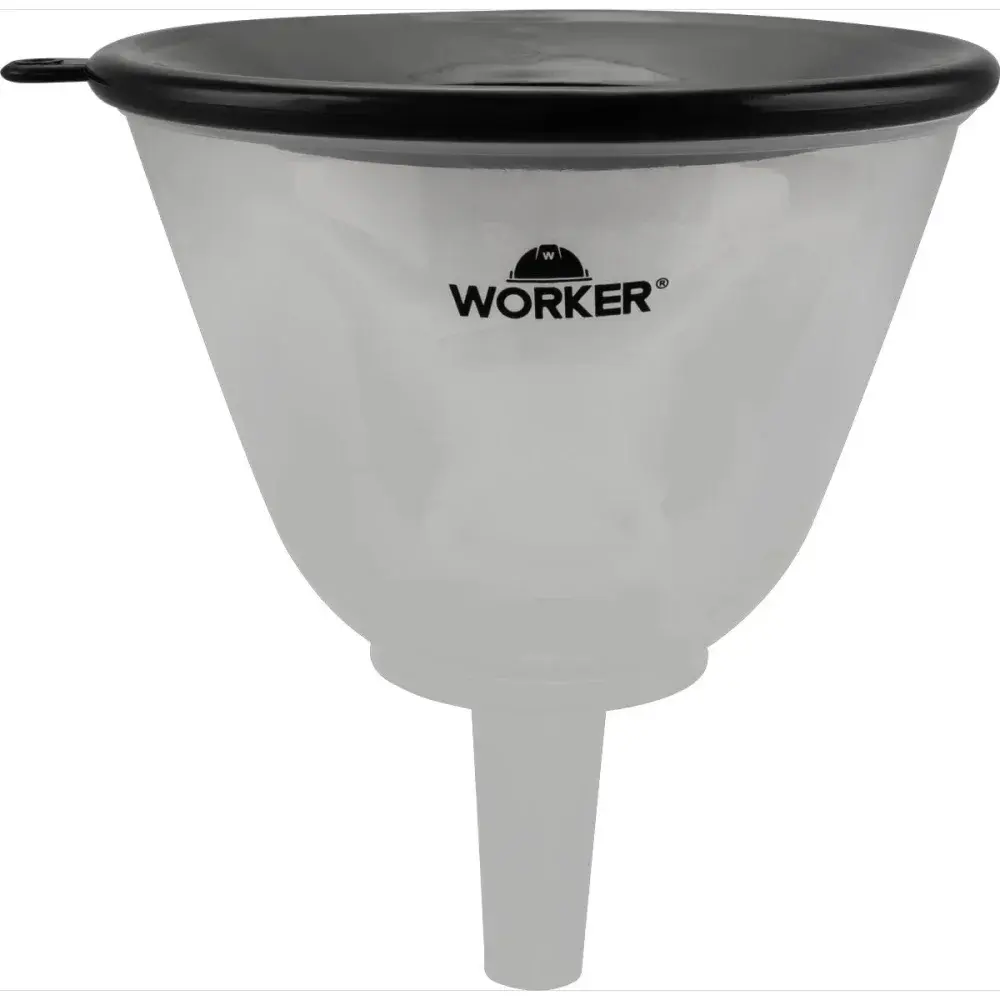 Funil de plástico modelo 135MM com tampa da Worker — fotografia 8