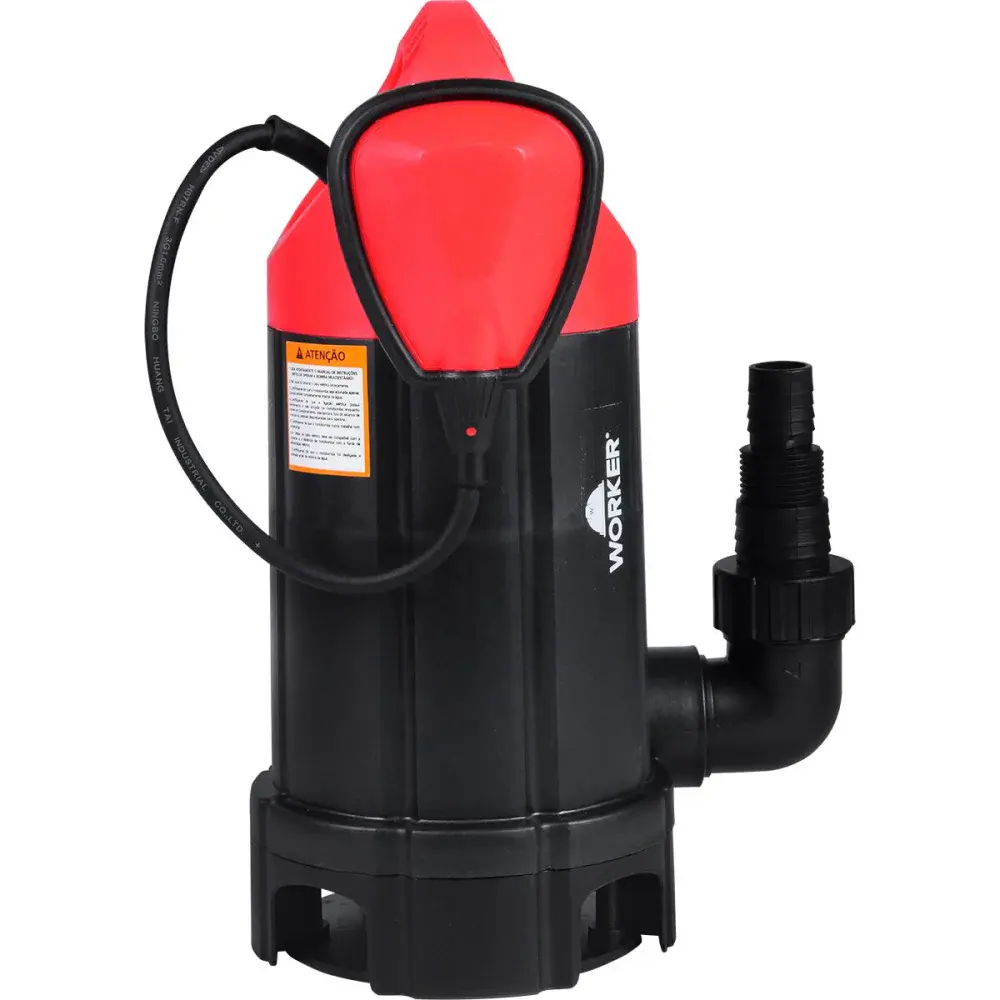 Bomba d’água submersível 1.1/2” 370W Worker — fotografia 3