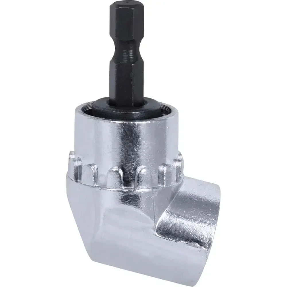 Adaptador angular para parafusadeira elétrica curto 1/4 Worker — fotografia 9
