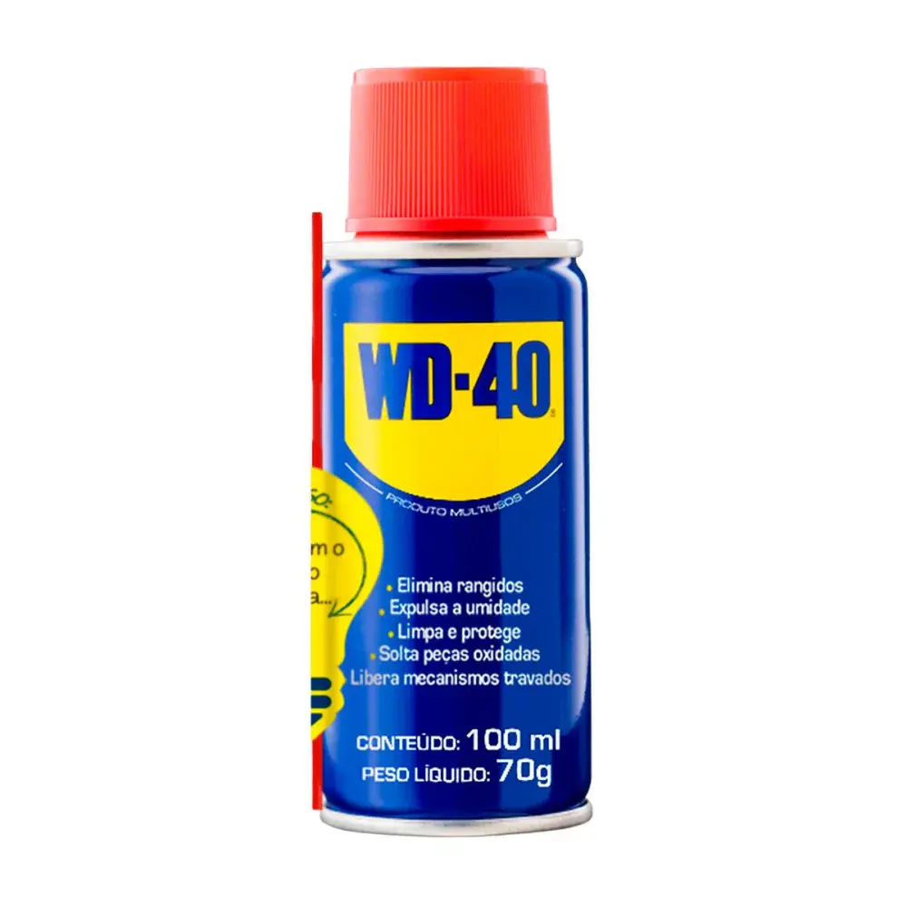 Oléo lubrificante desengripante aerossol 100ML Wd-40 — fotografia 4