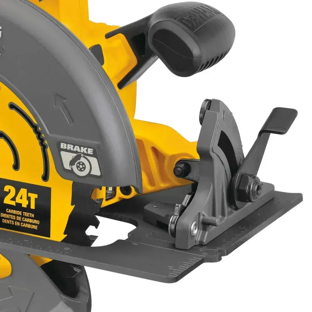 Serra circular max brushless flexvolt 7-1/4” 60V Dewalt — fotografia 6