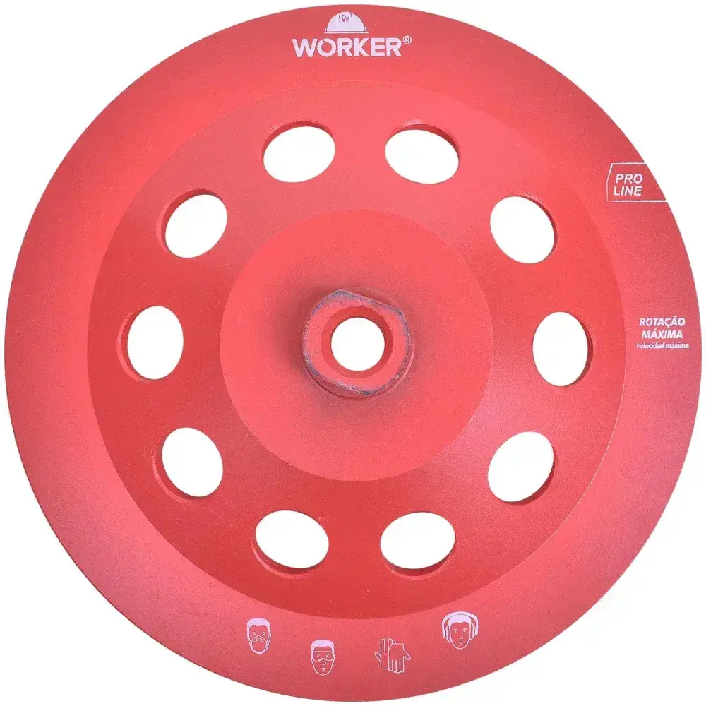 Rebolo diamantado 180MM x 20MM Worker — fotografia 9