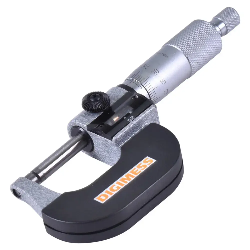 Micrômetro externo capacidade de 0 a 25MM 0,004MM contador mecânico 110.400 Digimess — fotografia 7