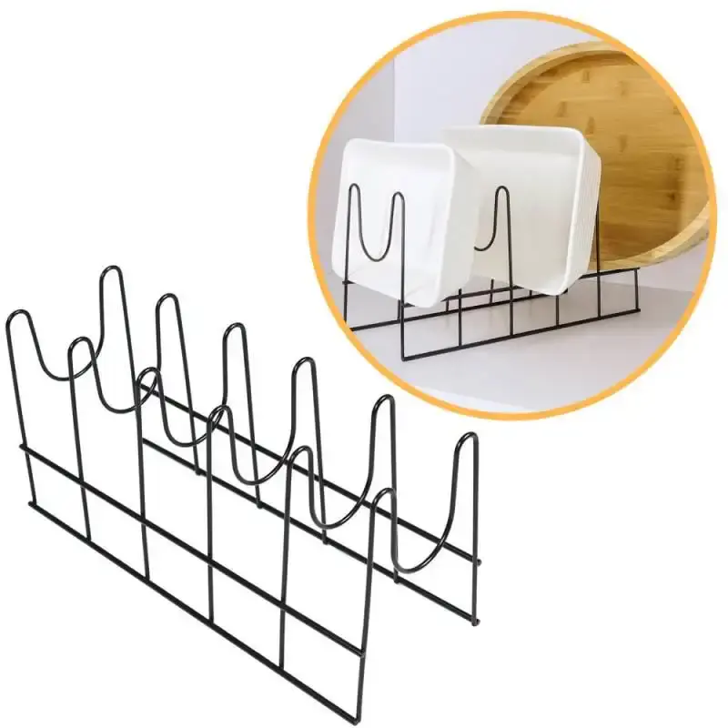 Suporte porta tampas e travessas viena preto 990207 BEL BEL FIX