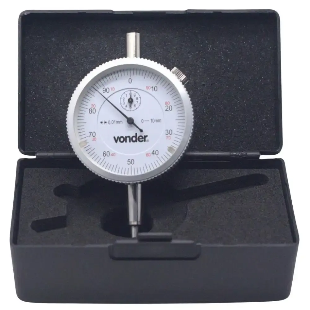 Relógio comparador analógico 10MM RC-010 Vonder — fotografia 6