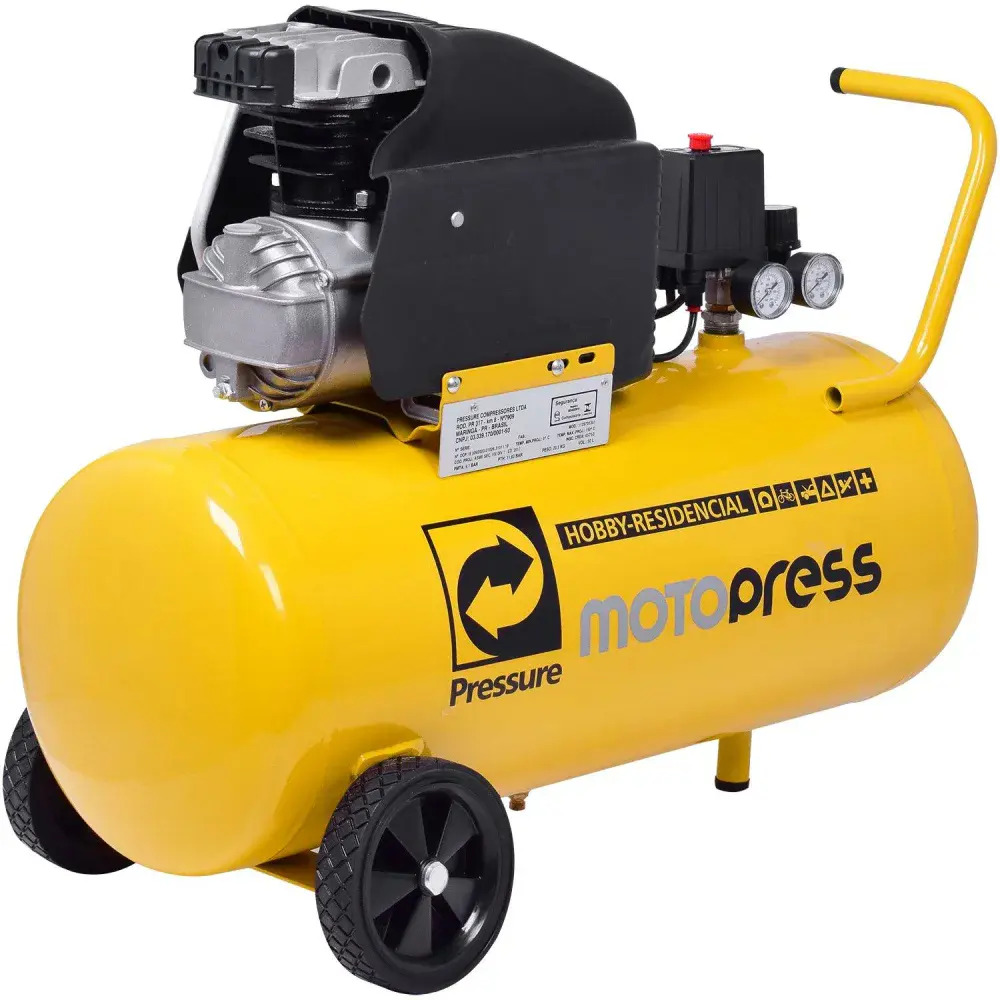 Moto compressor 50L 8PCM 60HZ lubrif Pressure - 127 v — fotografia 3