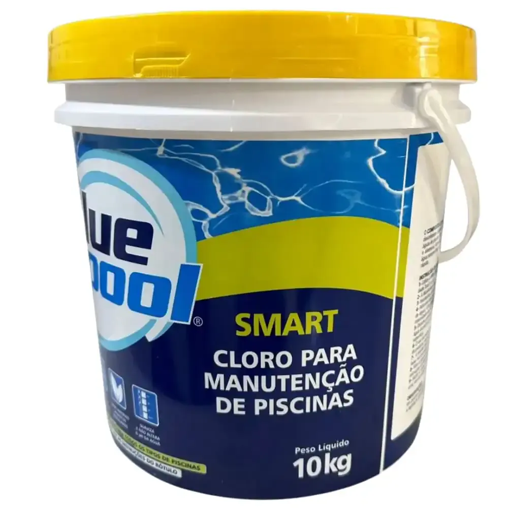 Cloro piscina balde 10KG smart 212035 Bluepool — fotografia 2