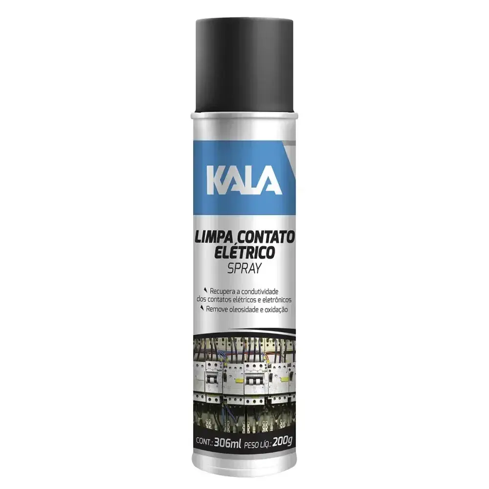 Limpa contato elétrico spray 300ML/200GR Kala — fotografia 2