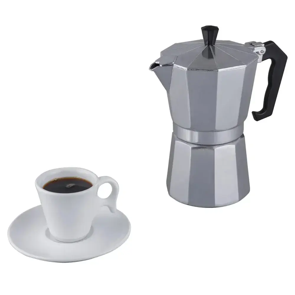 Cafeteira italiana em alumínio 300ML Kala — fotografia 2