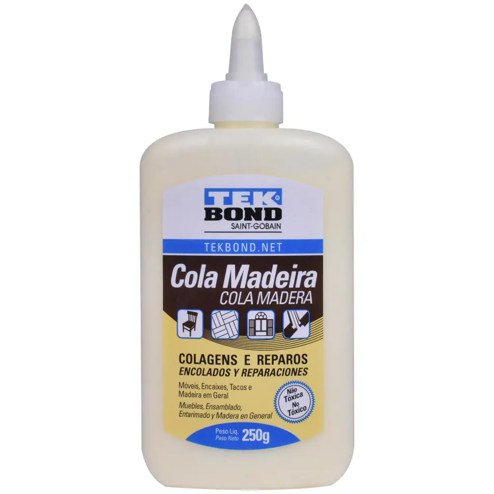 Cola para madeira 250GR Tekbond — fotografia de referência