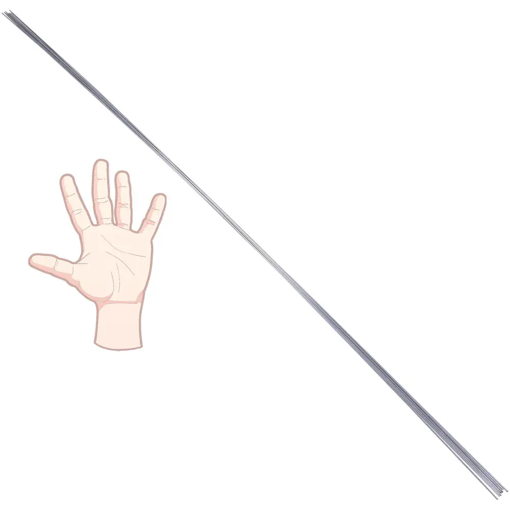 Vareta para solda tig alumínio 1/16 1,6MM 1KG Oxigen — fotografia 5