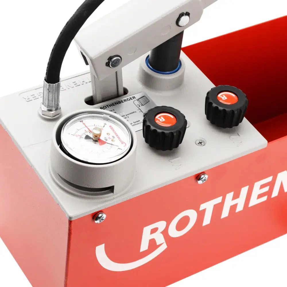 Bomba de teste hidrostático RP50S 60BAR Rothenberger — fotografia 5