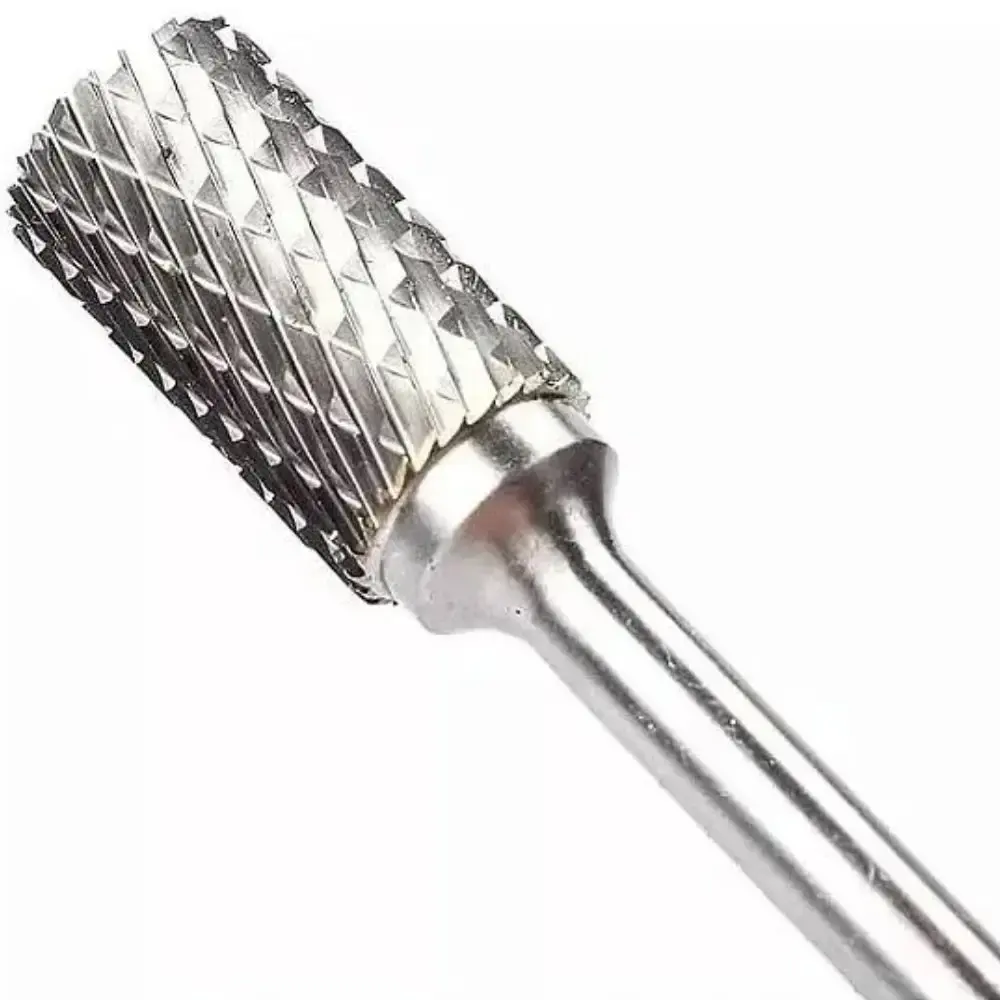 Lima rotativa cilíndrica com quebra cavaco 6X16X6X65MM Htom