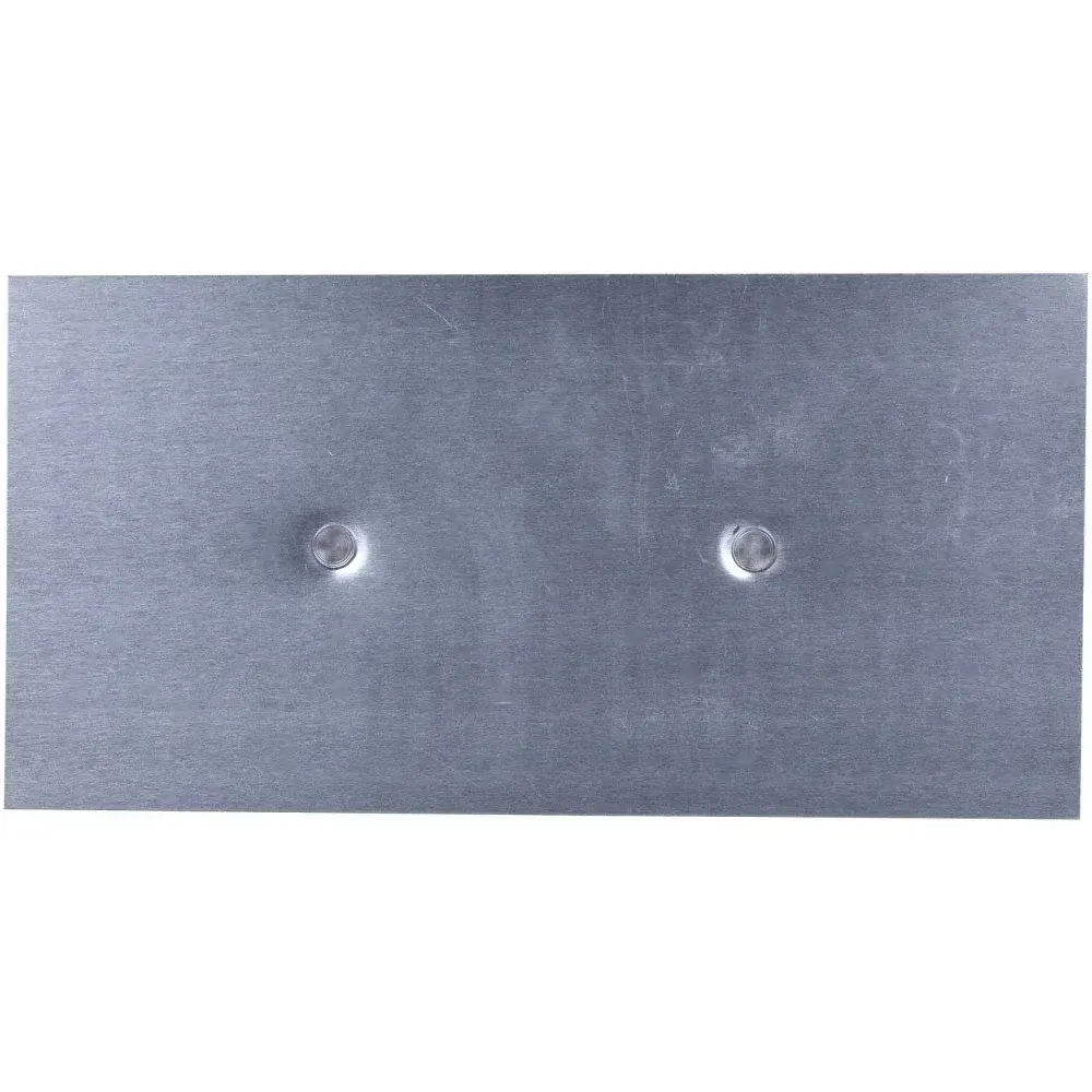 Desempenadeira de aço lisa 12×24 cm 404003 Momfort — fotografia 10