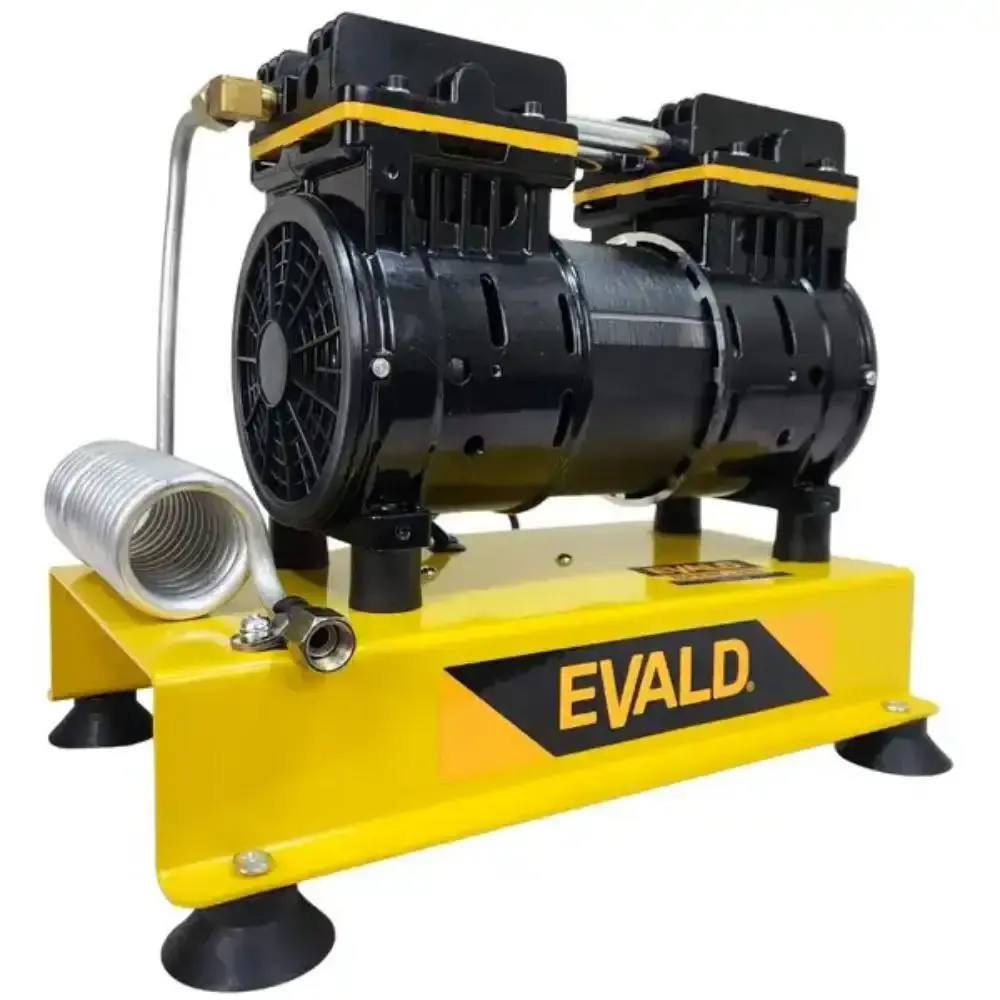 Compressor ar direto 1,0 HP para poço artesiano silencioso sem óleo ECPA1HP Evald 110 V — fotografia 7