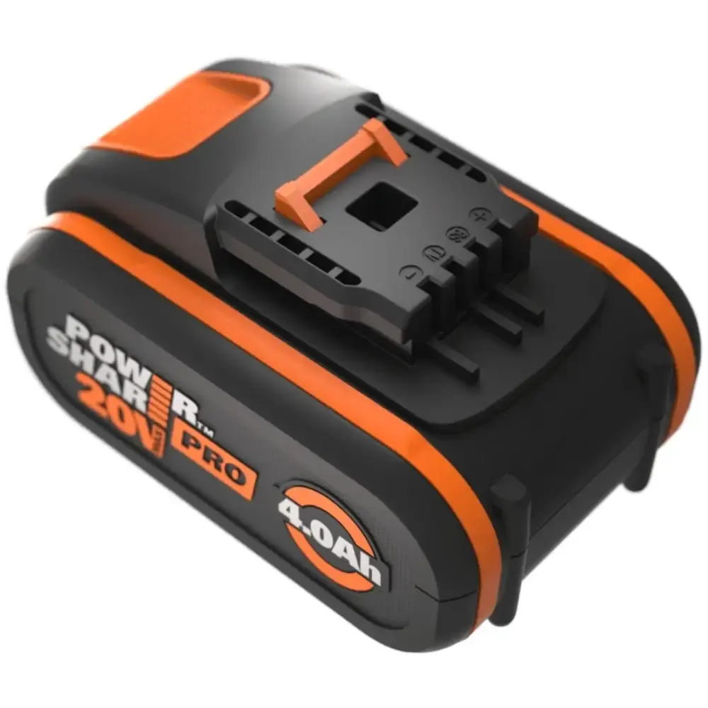 Bateria 4,0AH 20V lítio powershare WA3644 Worx — fotografia 5
