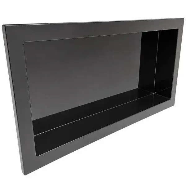 Nicho de parede 30X60 preto - Gerplast — fotografia de referência