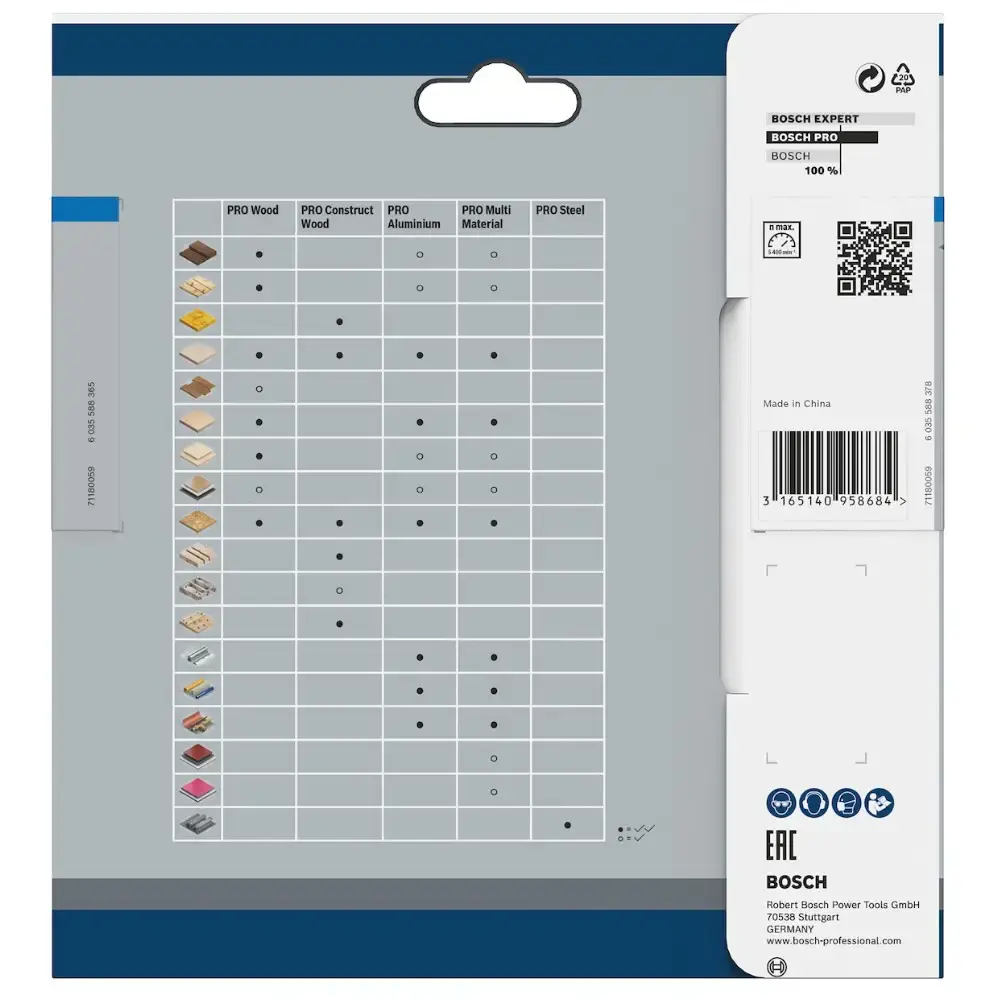 Disco de Corte STD For Wood 136 x 20 MM 30 Dentes BOSCH — fotografia 5