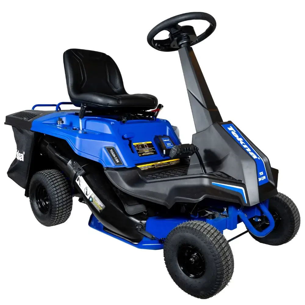Trator Cortador de Grama Dirigível à Gasolina 7,5 HP Corte 61 cm TCG24-7.5M TEKNA — fotografia de referência