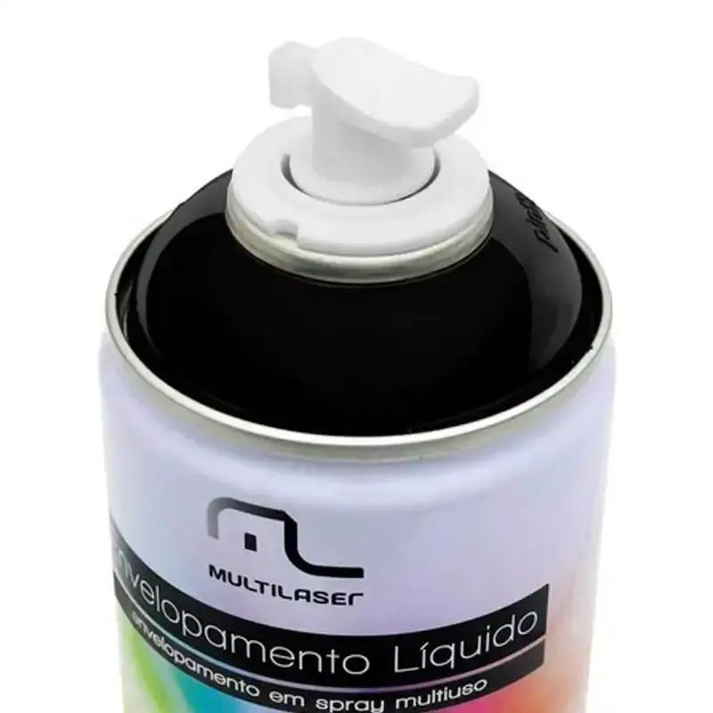 Spray de envelopamento líquido preto fosco AU420 Multilaser — fotografia 4