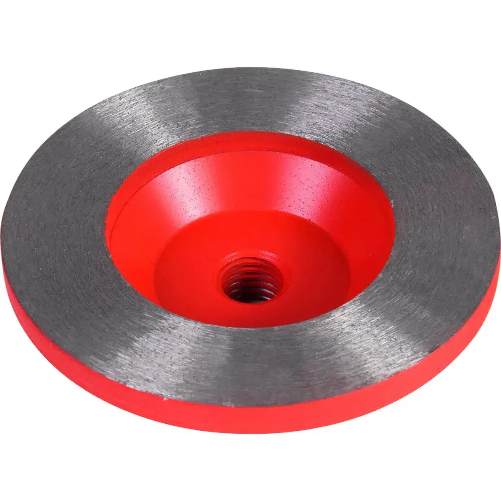 Rebolo diamantado liso 3.3/4 95MM M14 13200RPM grão 100 Worker — fotografia 8