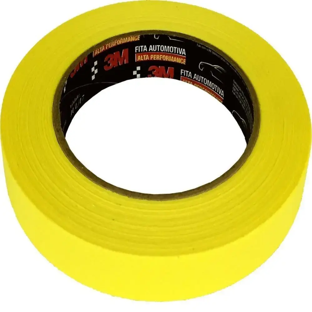 Fita Crepe 24 MM x 40 M Automotiva Alta Performance 3M — fotografia 3