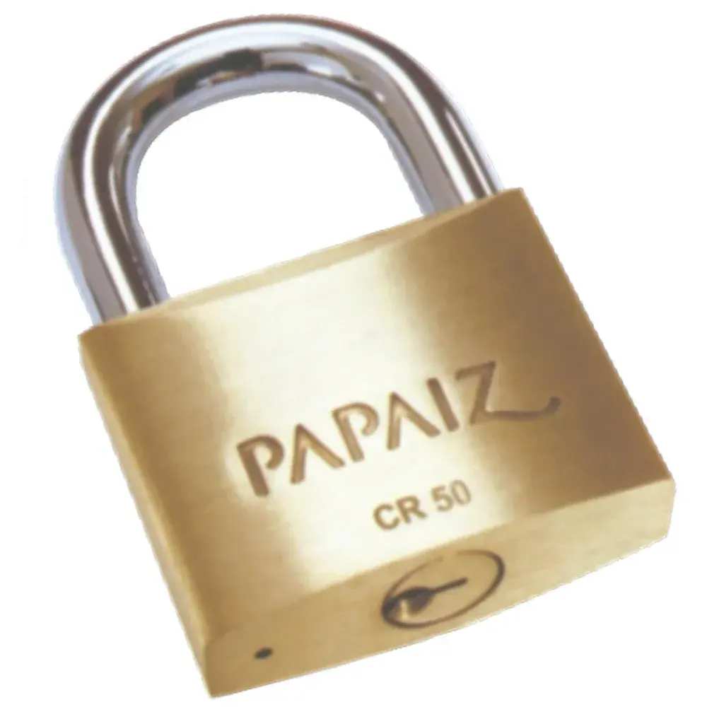 Cadeado Papaiz 35MM latão — fotografia de referência