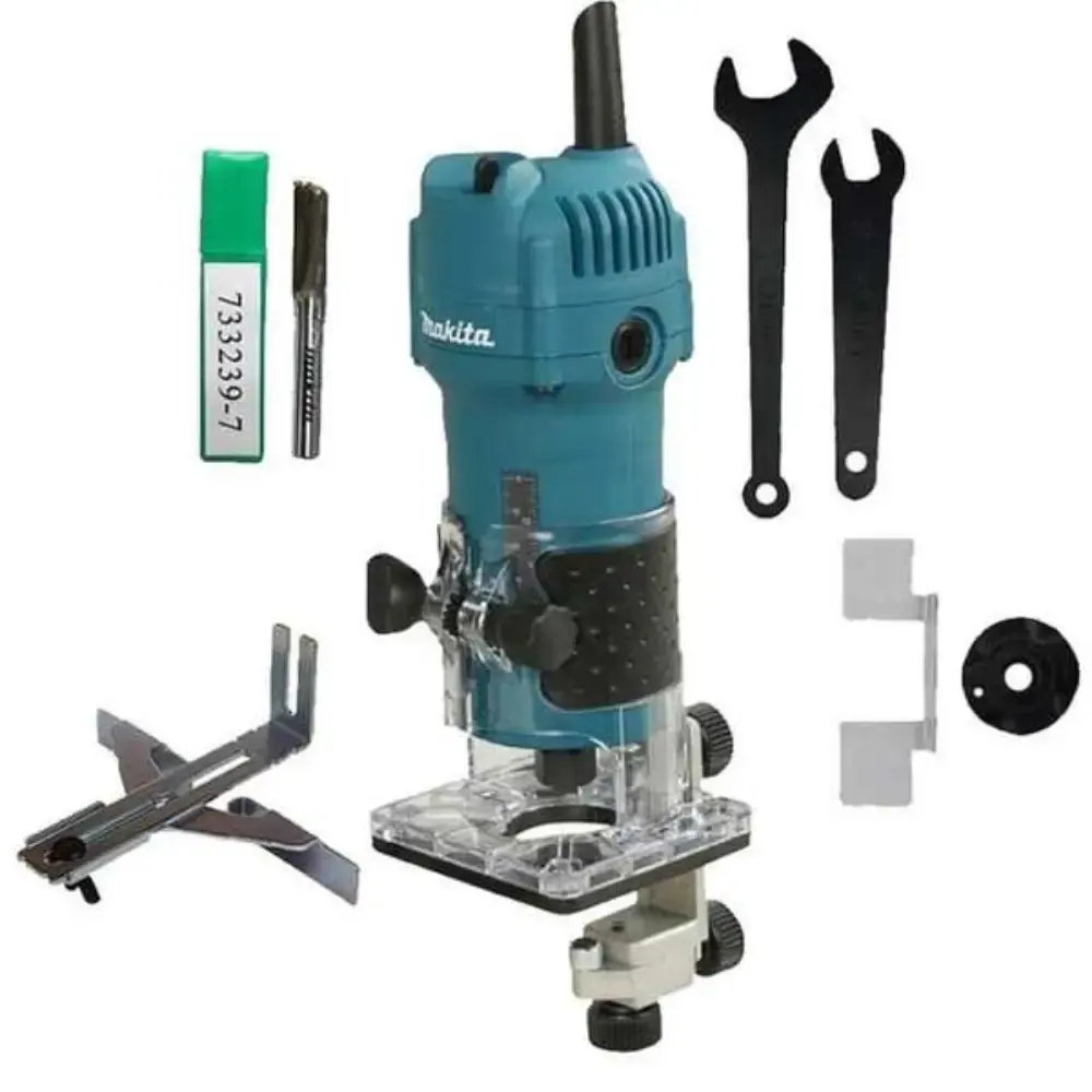 Tupia de laminação 1/4 POL 530W modelo 3709 Makita 110 V — fotografia 10