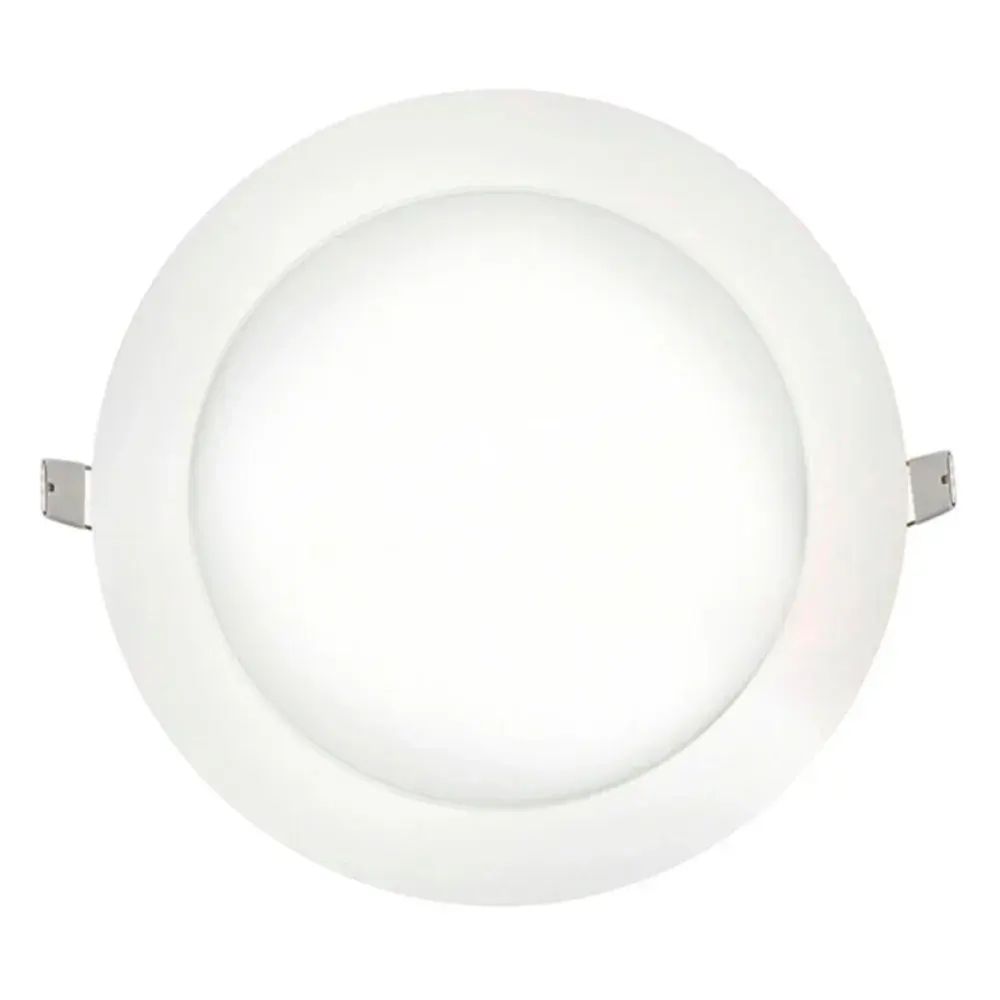 Painel led redondo embut 12W 6500K biv Ourolux — fotografia 2