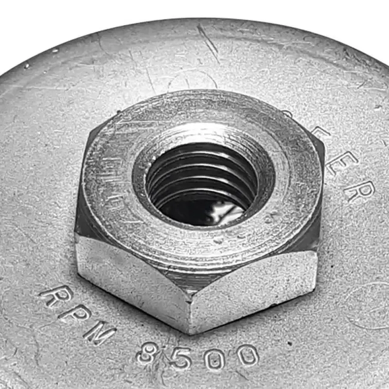 Escova de Aço Carbono Tipo Copo Trançada 4 x 1/4 POL 100 MM 3001 ABRASFER — fotografia 3