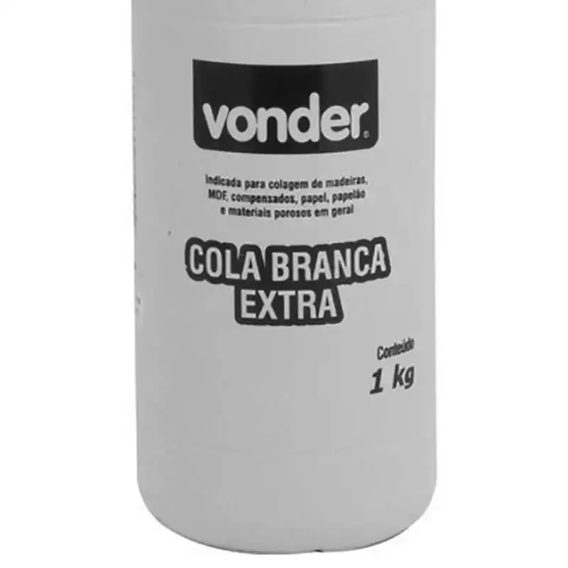 Cola extra branca 1.0 KG Vonder — fotografia 3