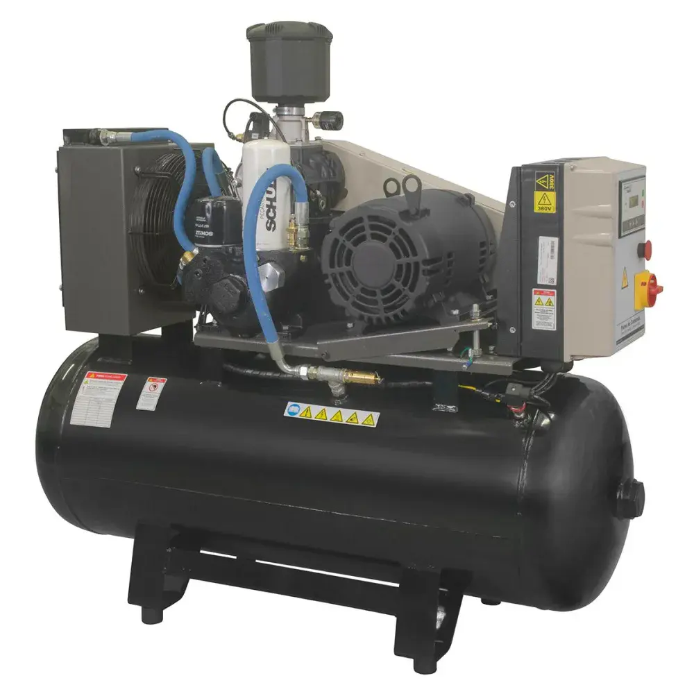 Compressor ar de parafuso 131 psi srp 3015E 15CV 380V Schulz — fotografia 2