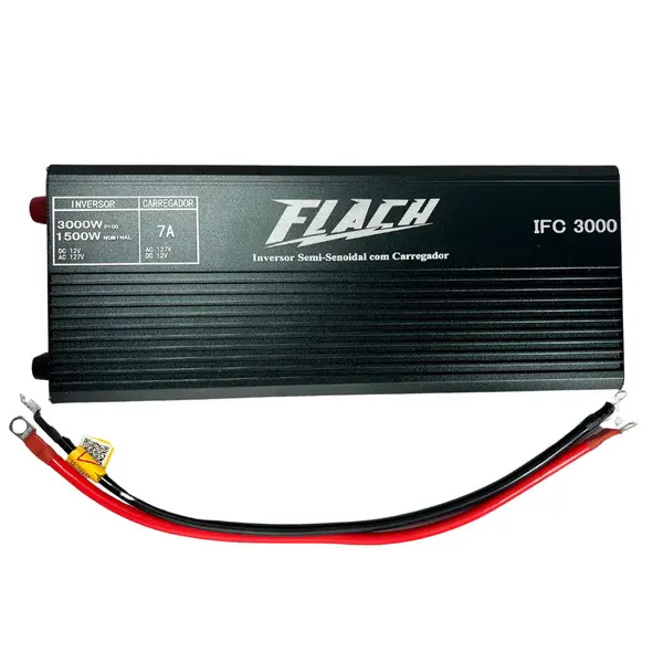 Inversor semi-senoidal com carregador IFC3000 12V/127V - Flach — fotografia de referência