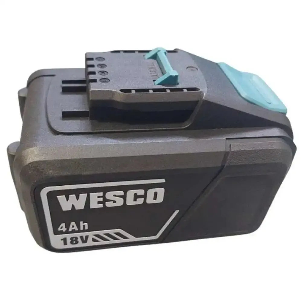 Parafusadeira de impacto 18V 1/2 polegadas esmerilhadeira 5 polegadas com bateria 18V Wesco — fotografia 6